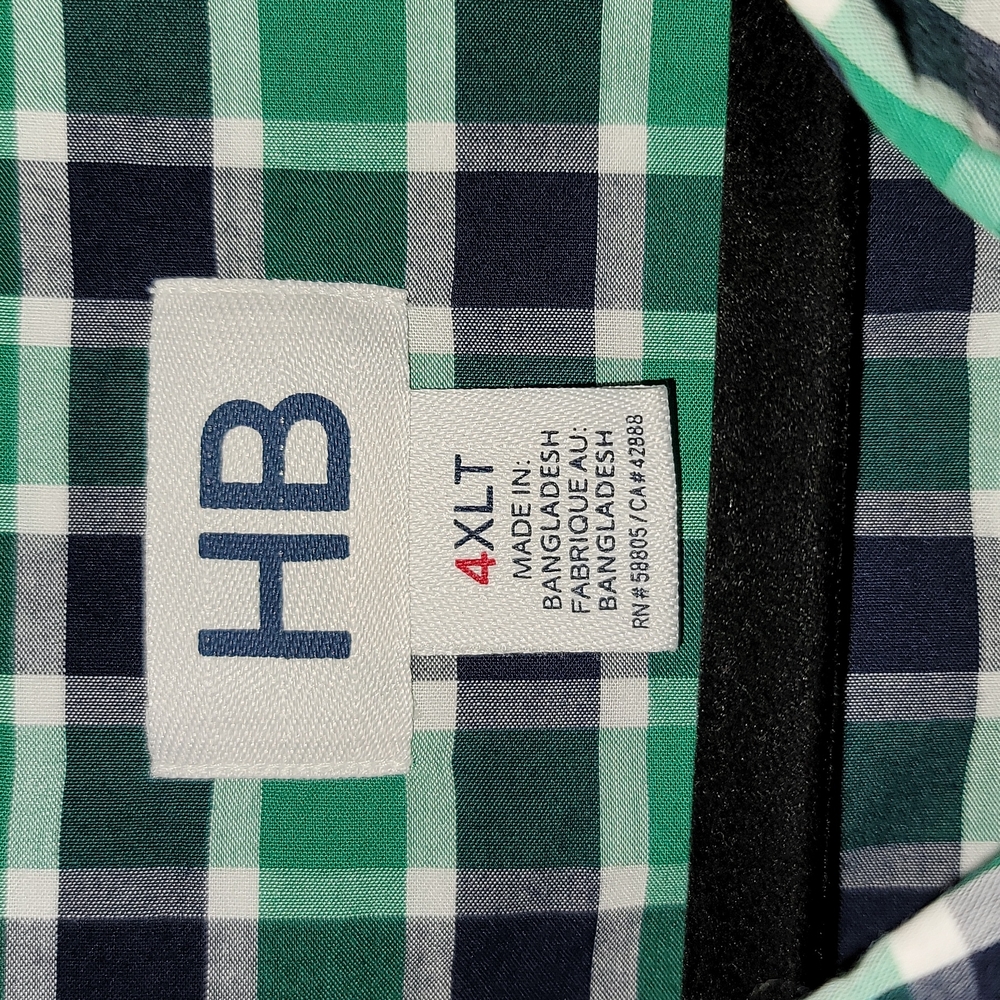 4XLT Harbor Bay Easy Care Sport Shirt.